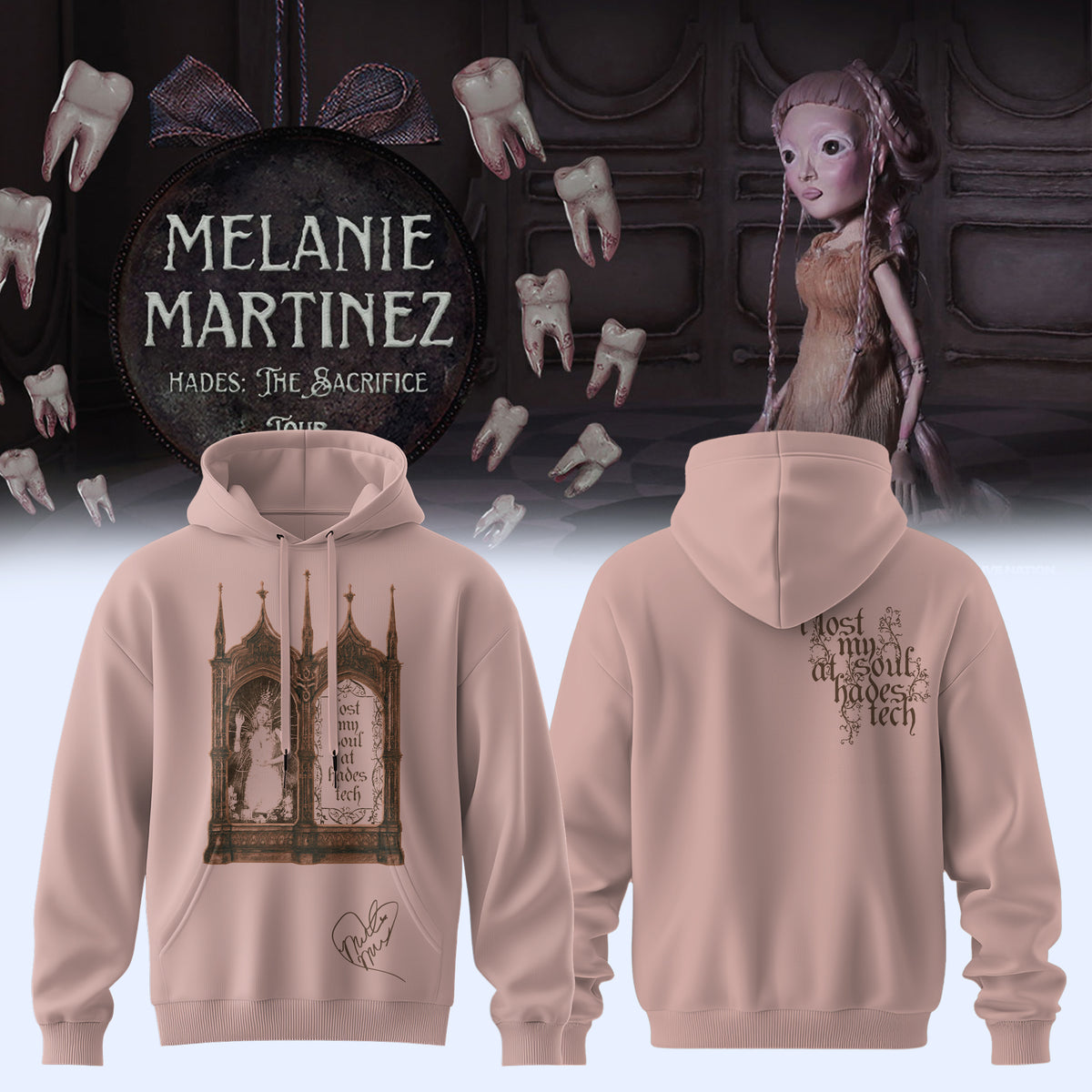 Melanie Martinez ”HADES: THE SACRIFICE TOUR 2026” Limited Edition Signature – Hoodie
