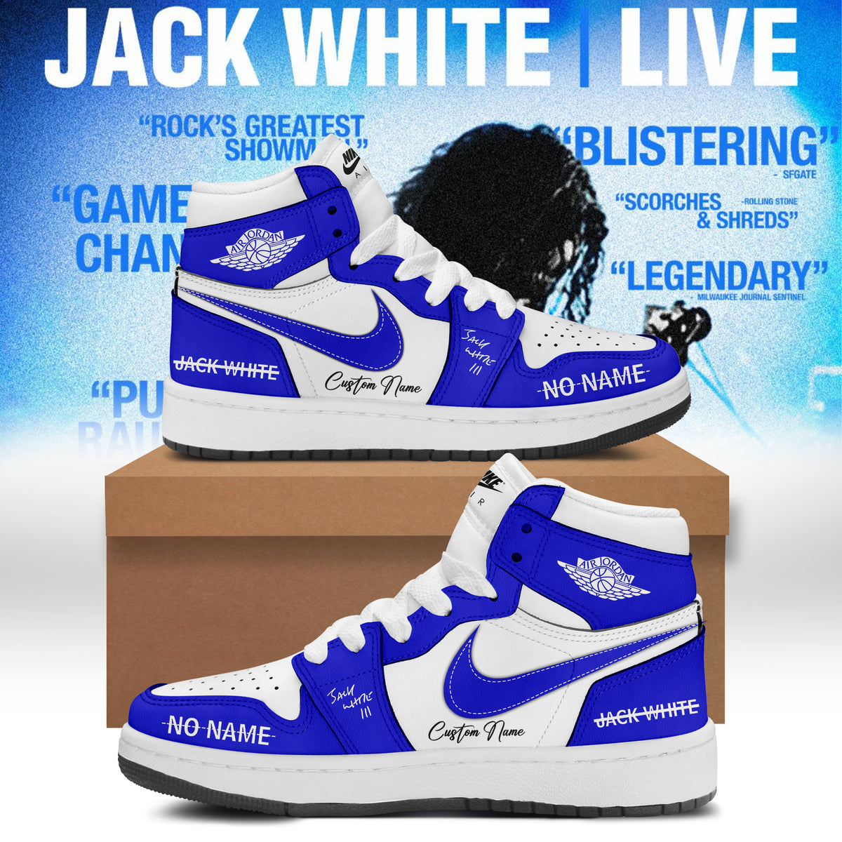 .Jack White Live 2026 Shoes