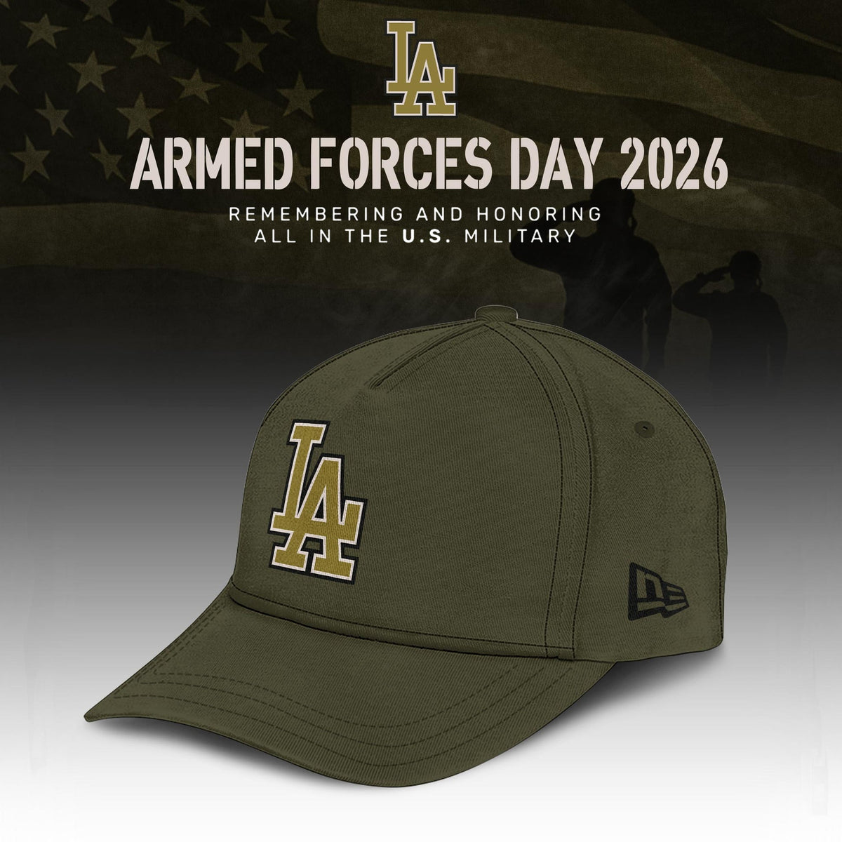 Los Angeles Dodgers 2026 Armed Forces Day Limited Edition T-shirt