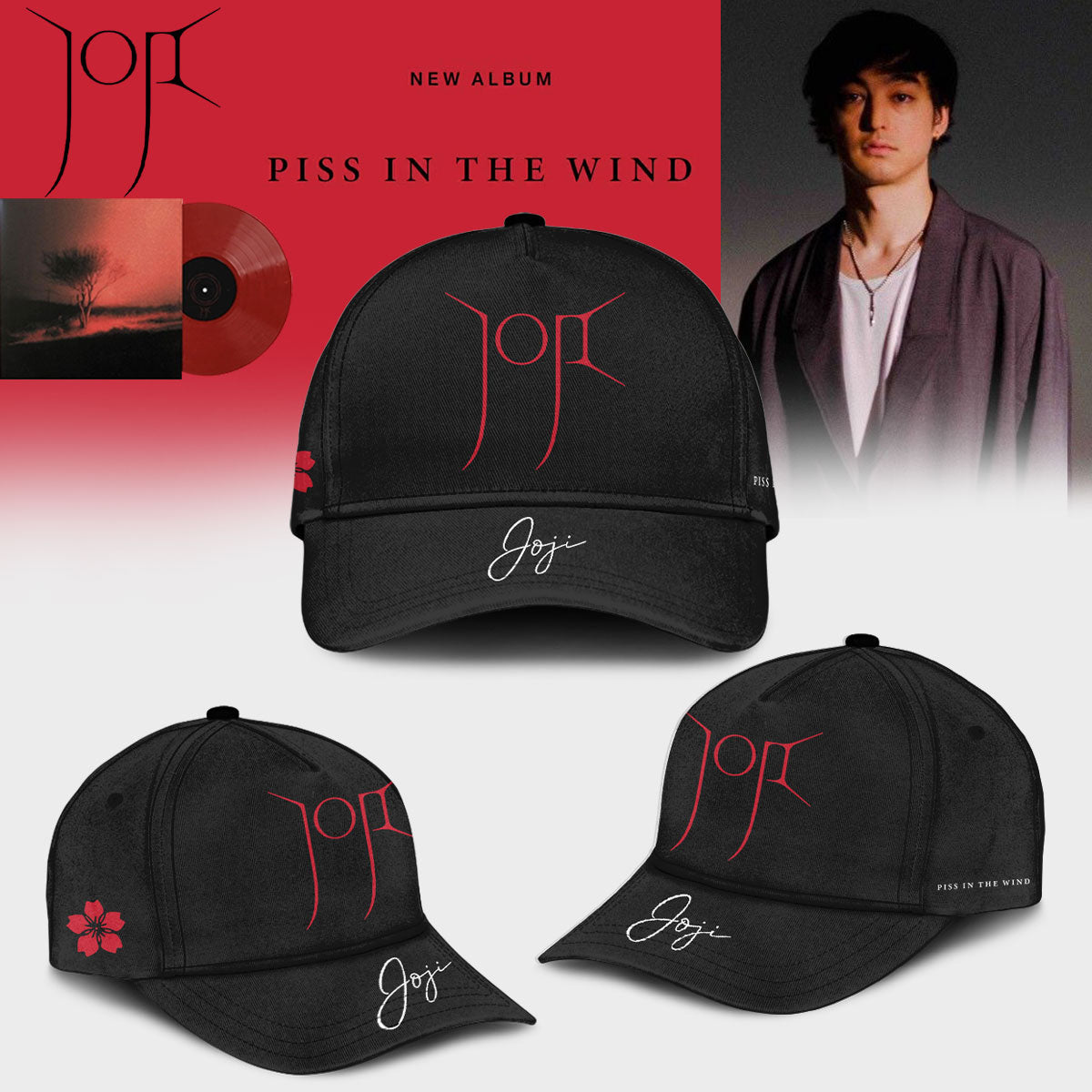 JOJI Piss In The Wind Album Hoodie