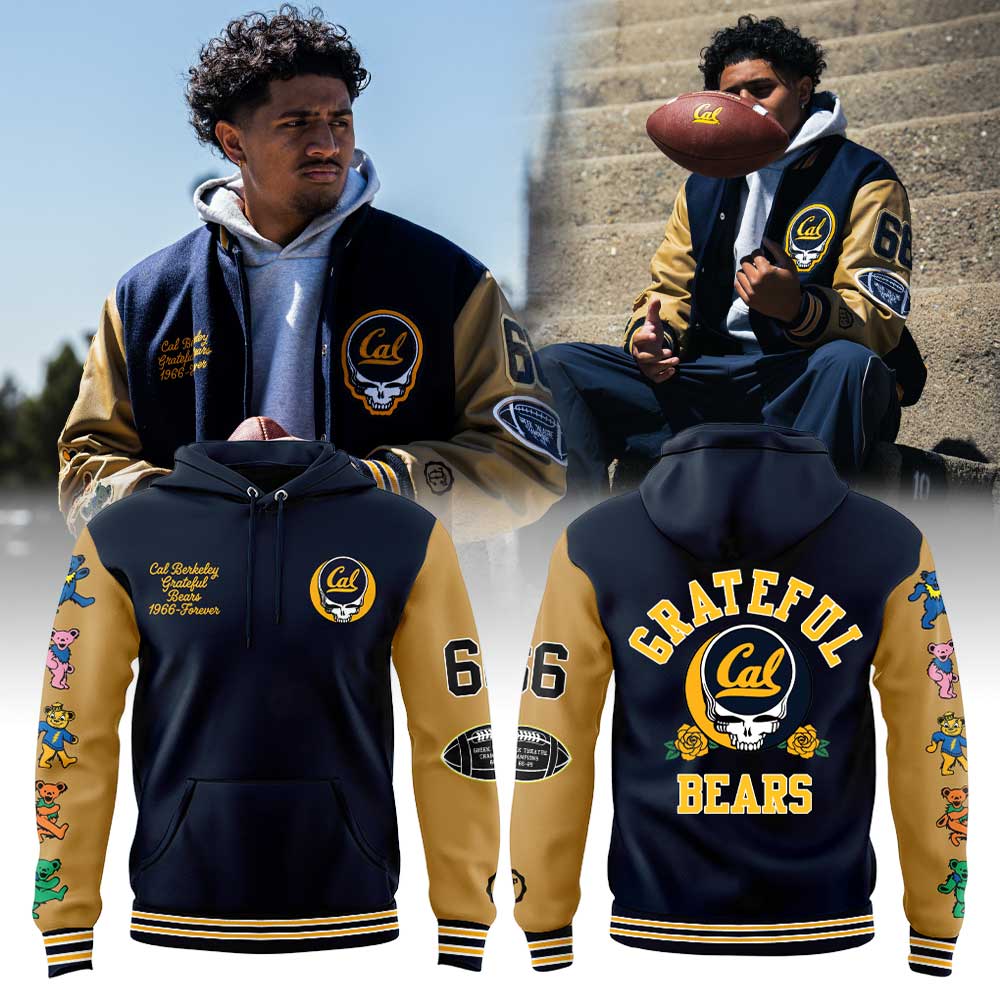 Limited Edition Cal Football x Grateful Dead Hoodie