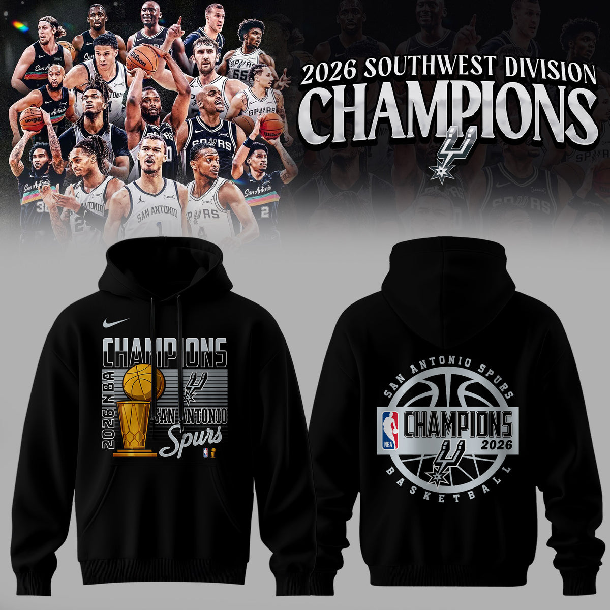 Spurs 2026 Champions Black Edition