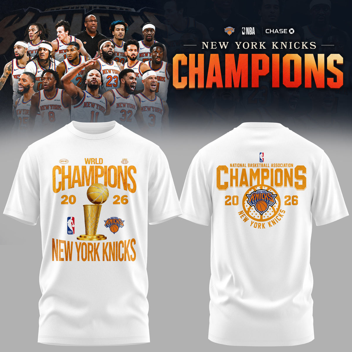 New York Knicks Eastern Conference Champions Edition 2 Tshirt