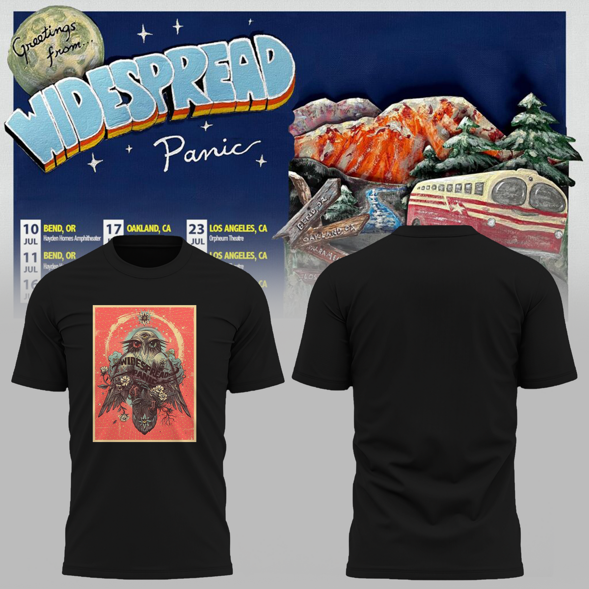 Limited Edition West Coast Summer Tour 2026 Shirt