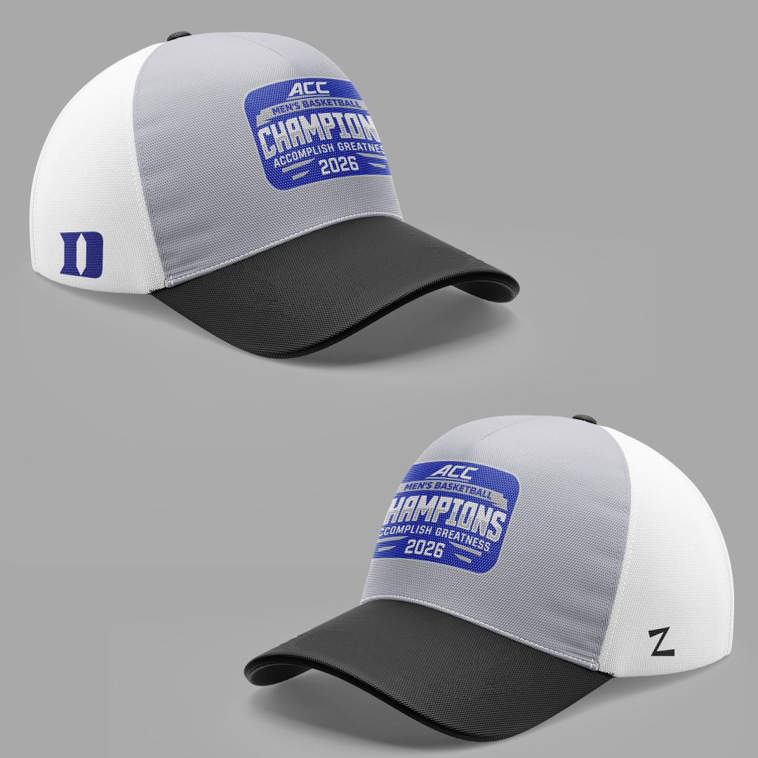 Duke Blue Devils Unisex 2026 ACC Men's Basketball Tournament Champions Locker Room Special T-Shirt