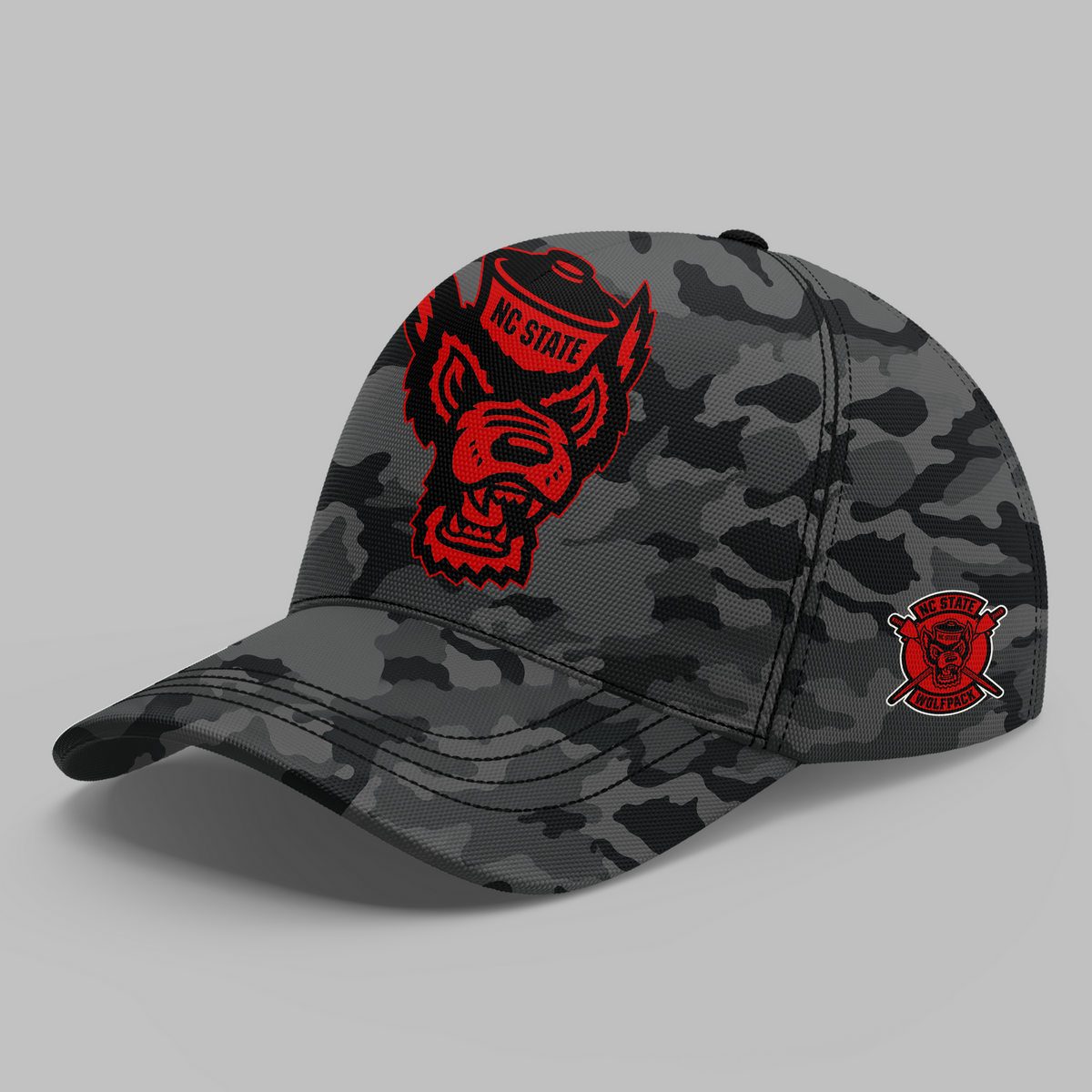 NCSU Football Black Camo 2026 T-Shirt
