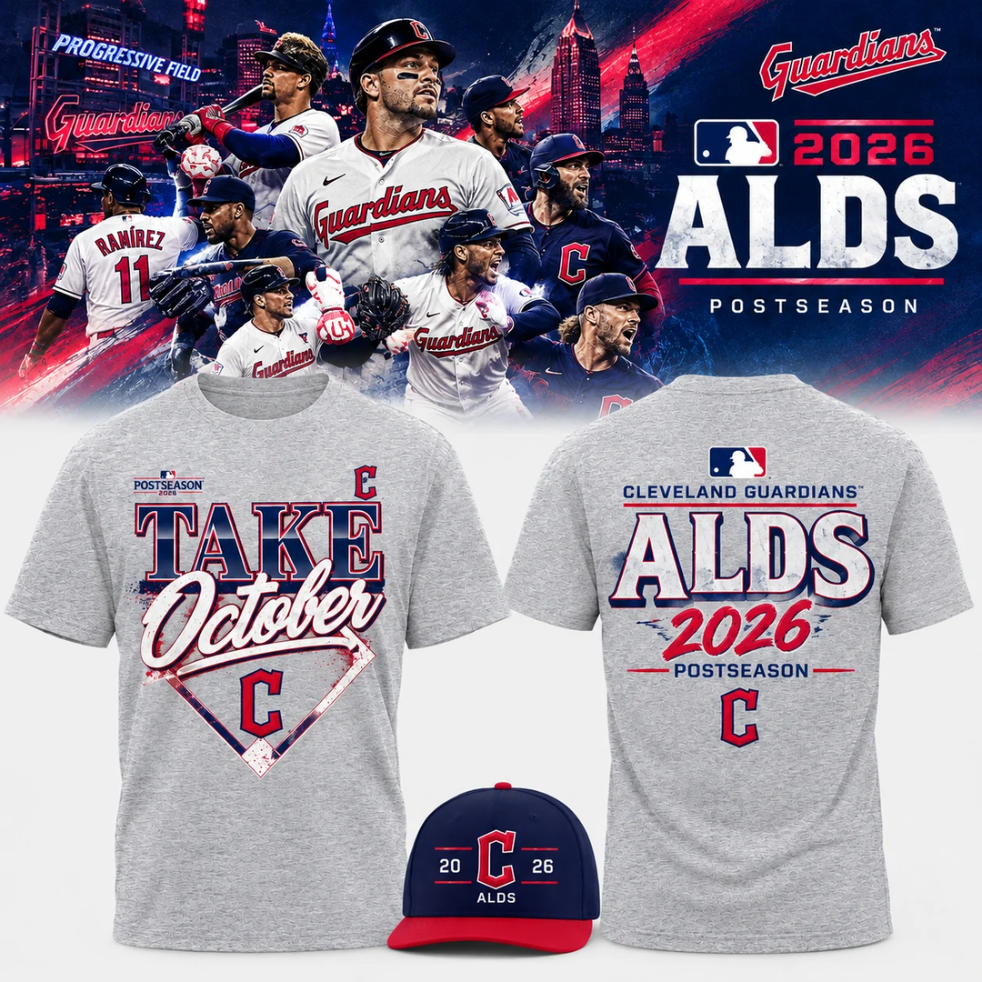 Cleveland Guardians 2026 Take October Tshirt Limited Edition