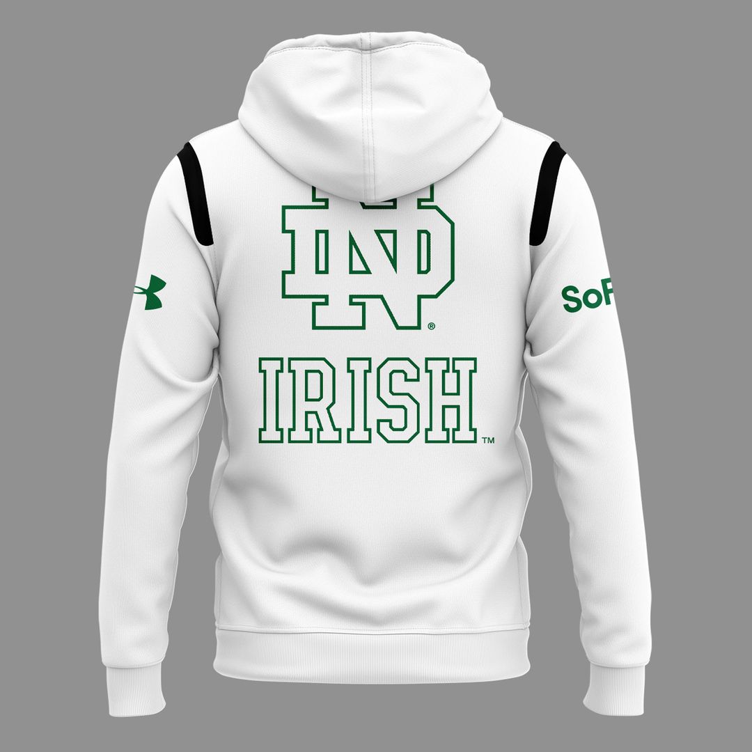 Green Hoodie Notre Dame Football - Go Irish Hoodie