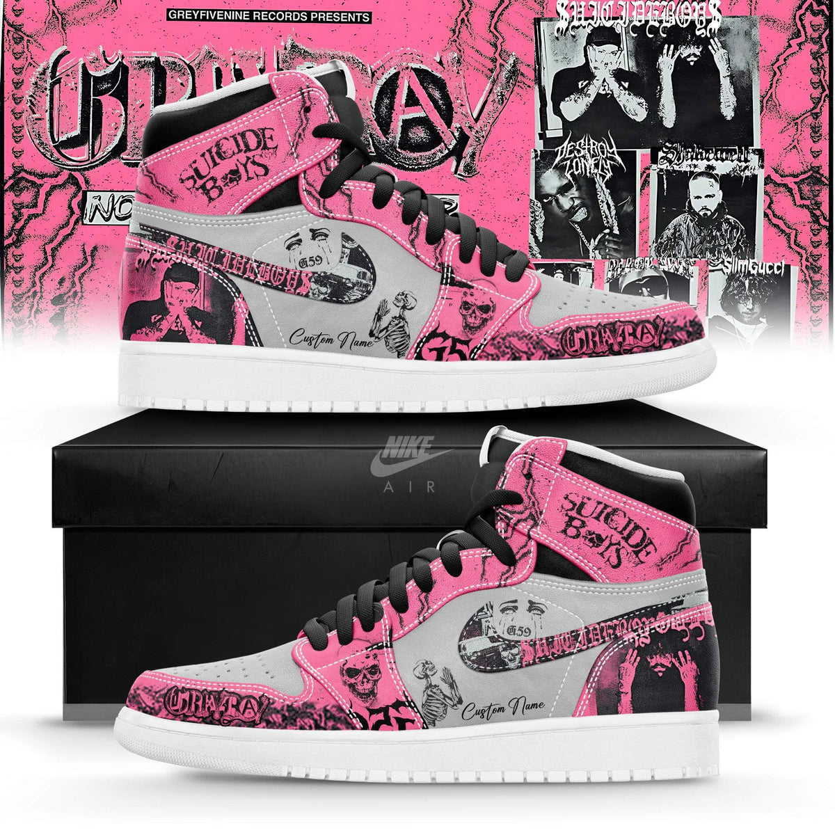 Grey day 2026 – North American Tour _AJ1 Sneaker