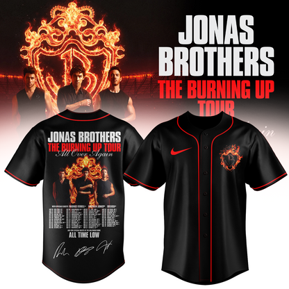 Jonas Brothers The Burning Up Tour Jersey 3