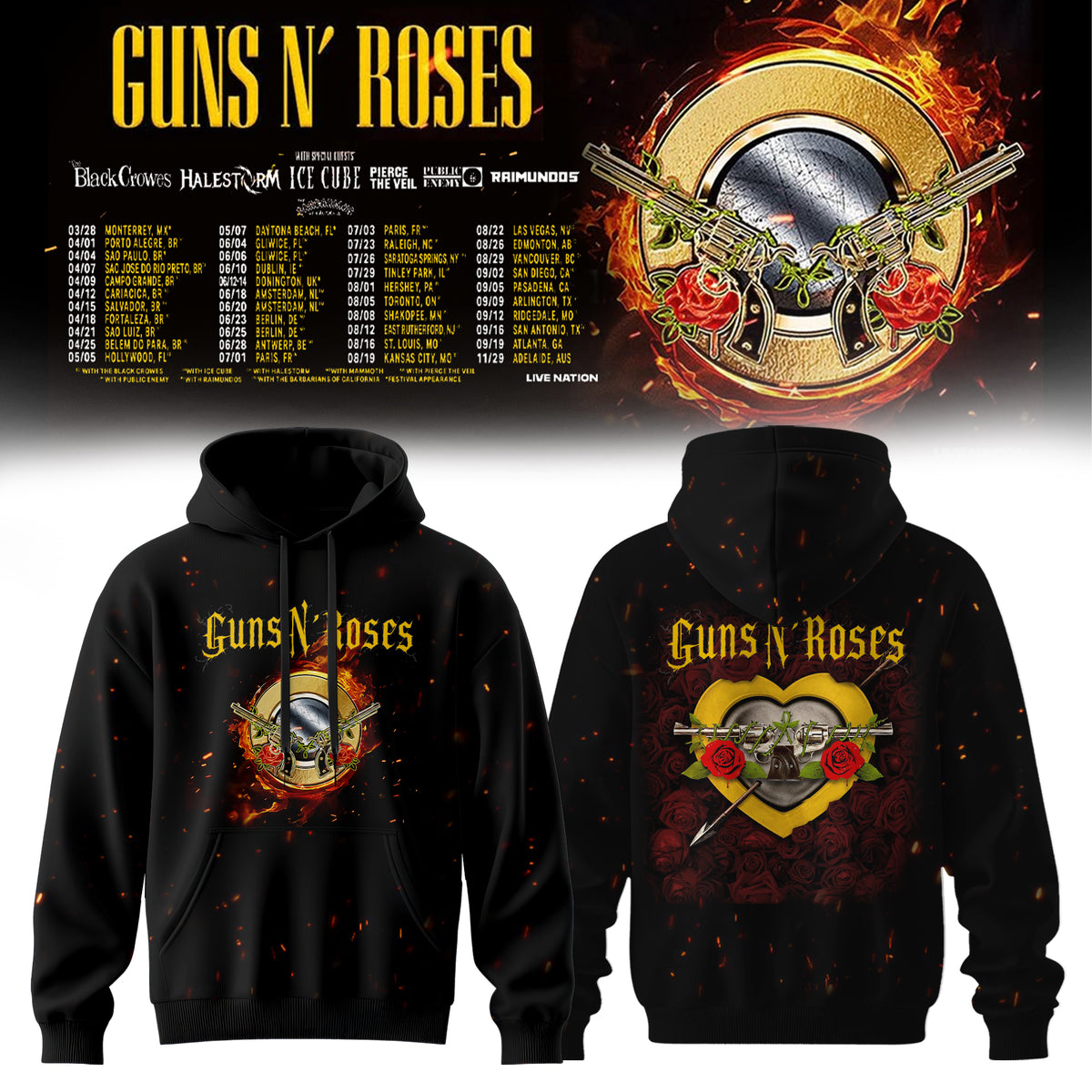 2026 TOUR HOODIE IS HERE – LIMITED EDITION 🔥