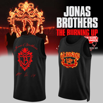 Jonas Brothers The Burning Up Tour Jersey 2