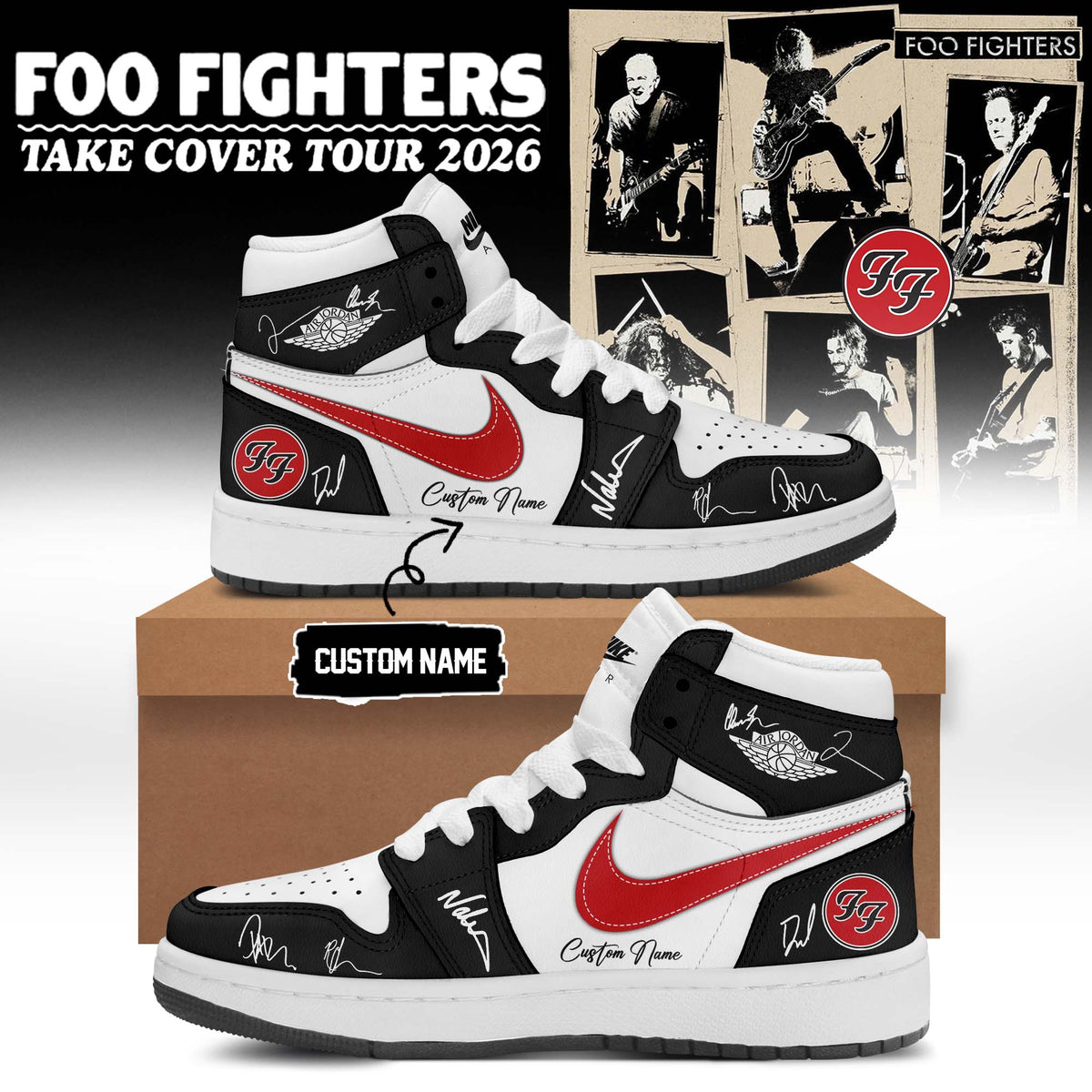FF ”Take Cover Tour 2026” Limited Edition Signature – Shoes