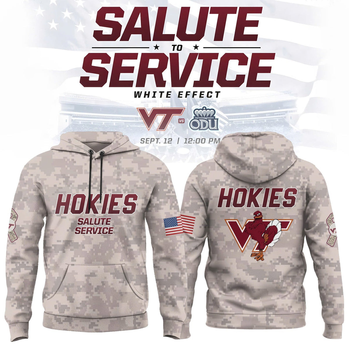 SALUTE TO SERVICE × VIRGINIA TECH 2026 Edition Hoodie