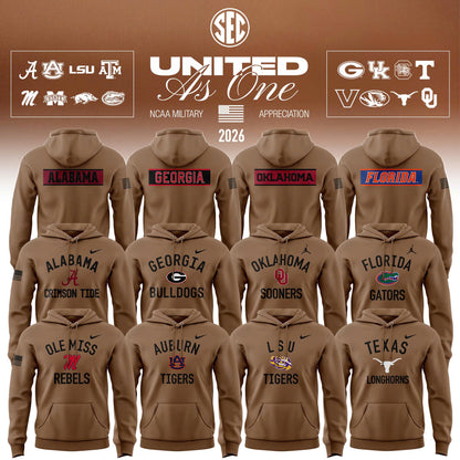 .SEC 2026 Military Appreciation Limited Edition Hoodie