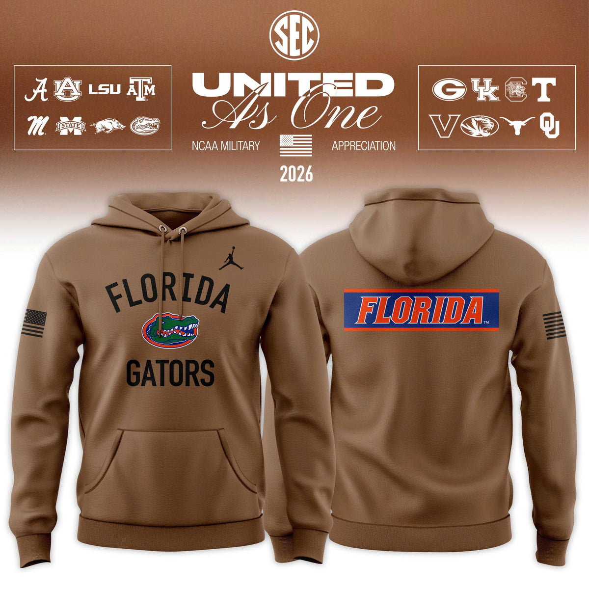 .SEC 2026 Military Appreciation Limited Edition Hoodie