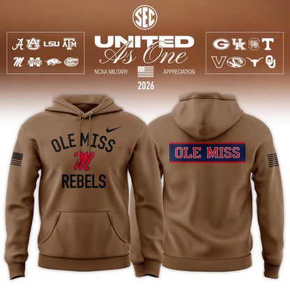 .SEC 2026 Military Appreciation Limited Edition Hoodie