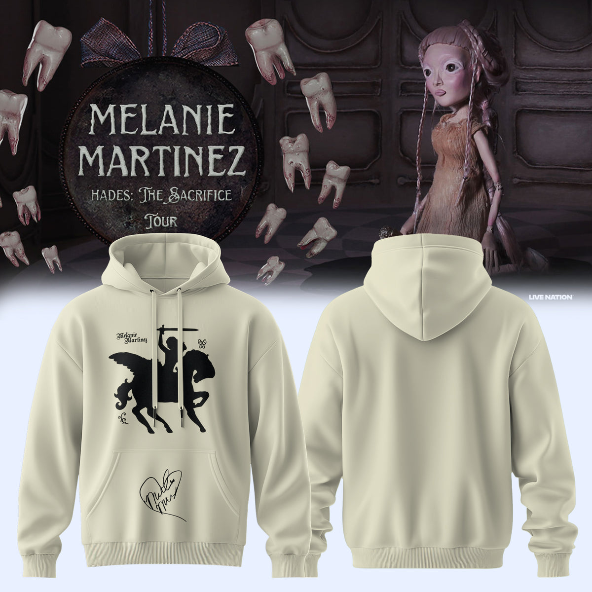 Melanie Martinez ”HADES: THE SACRIFICE TOUR 2026” Limited Edition Signature – Hoodie