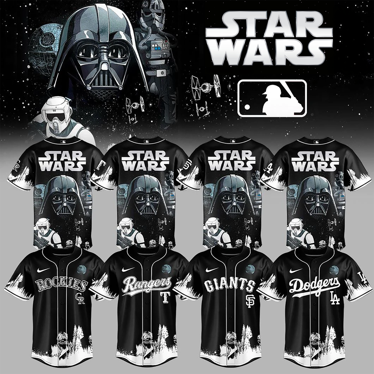 _.Star Wars Special Edition Baseball Jersey
