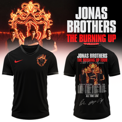 Jonas Brothers The Burning Up Tour Jersey 3