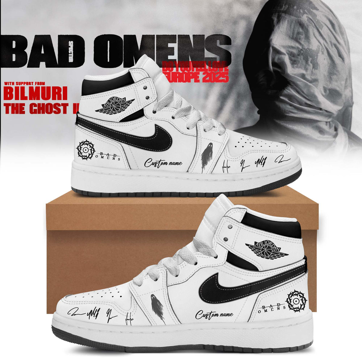 Bad Omens Do You Feel Love Tour Shoes