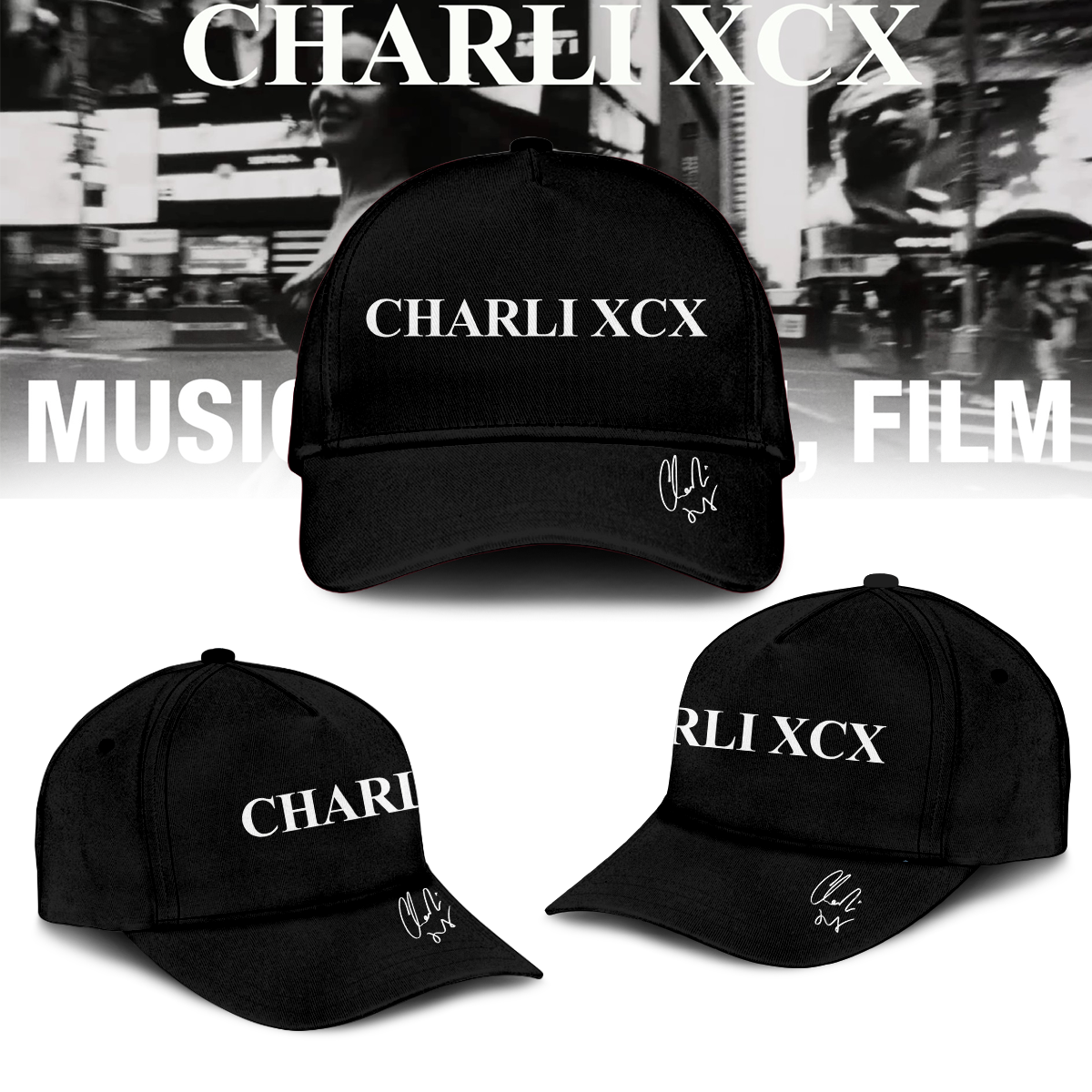 ,Charli_XCX “Album Music, Fashion, Film ” – ZipHoodie