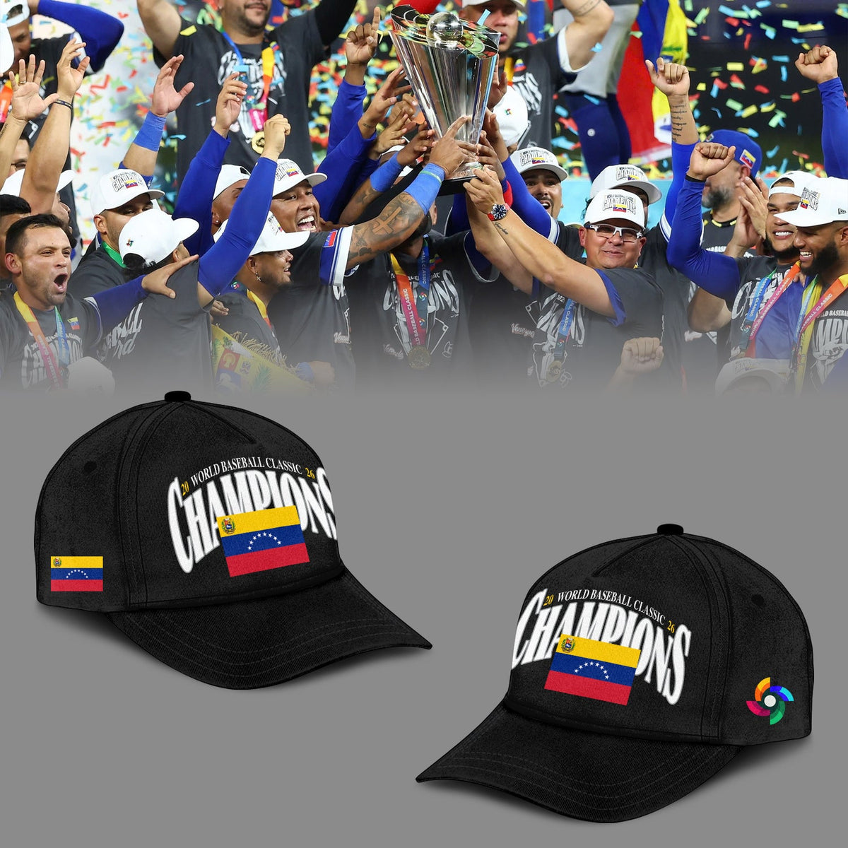 🏆️🏆️🏆 Venezuela Baseball World Baseball Classic Champions 2026