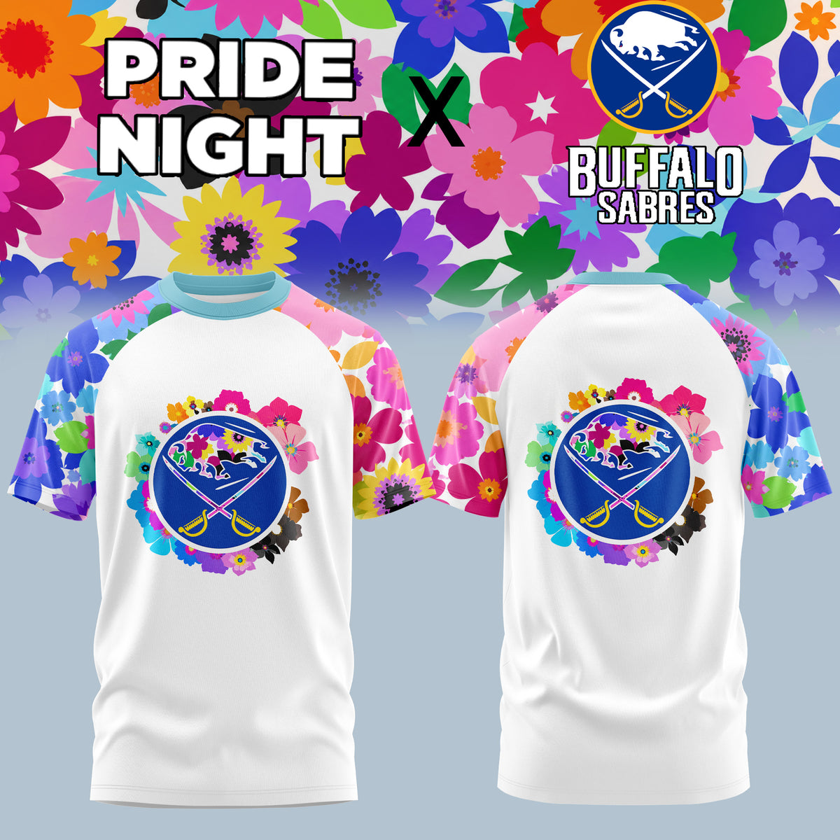 _ Pride Night x Buffalo Sabres 2026 Edition Tee