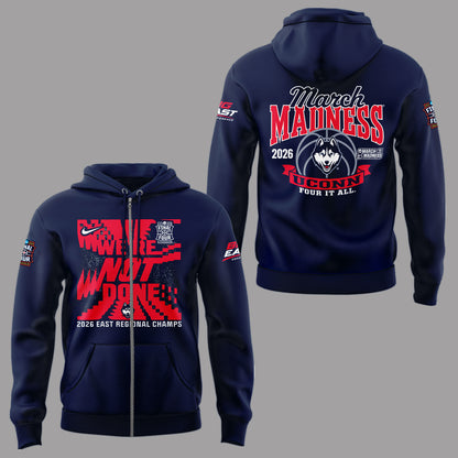Limited Edition MBB 2026 Final Four 🏀 Zip Hoodie