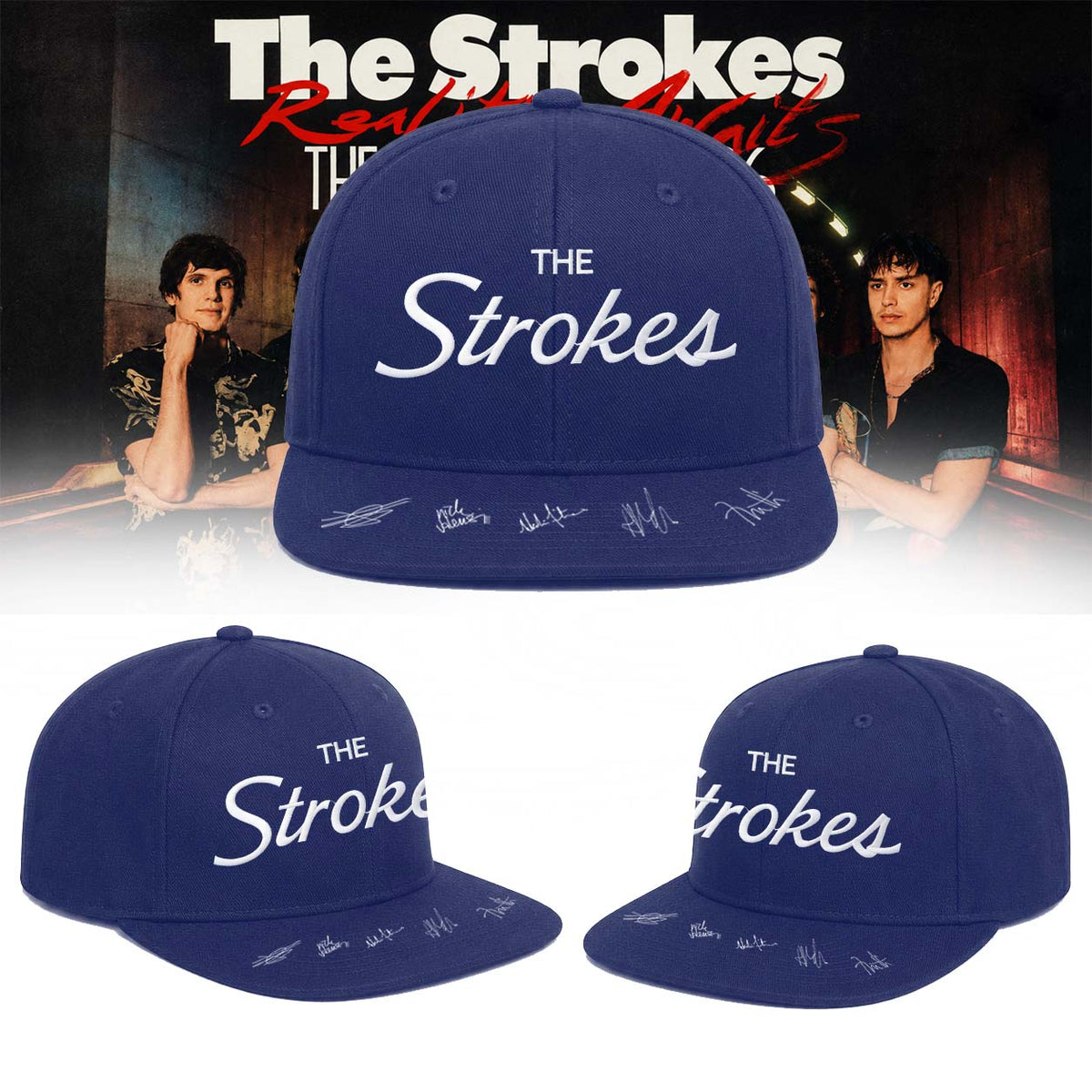 The Strokes “Reality Awaits Tour 2026” Signature Limited Edition – Sweatshirt