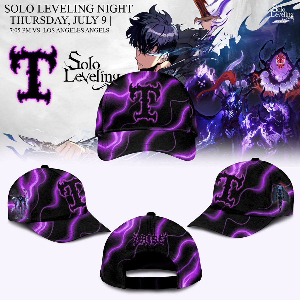 __.Texas Rangers x Solo Leveling Limited Jersey 2