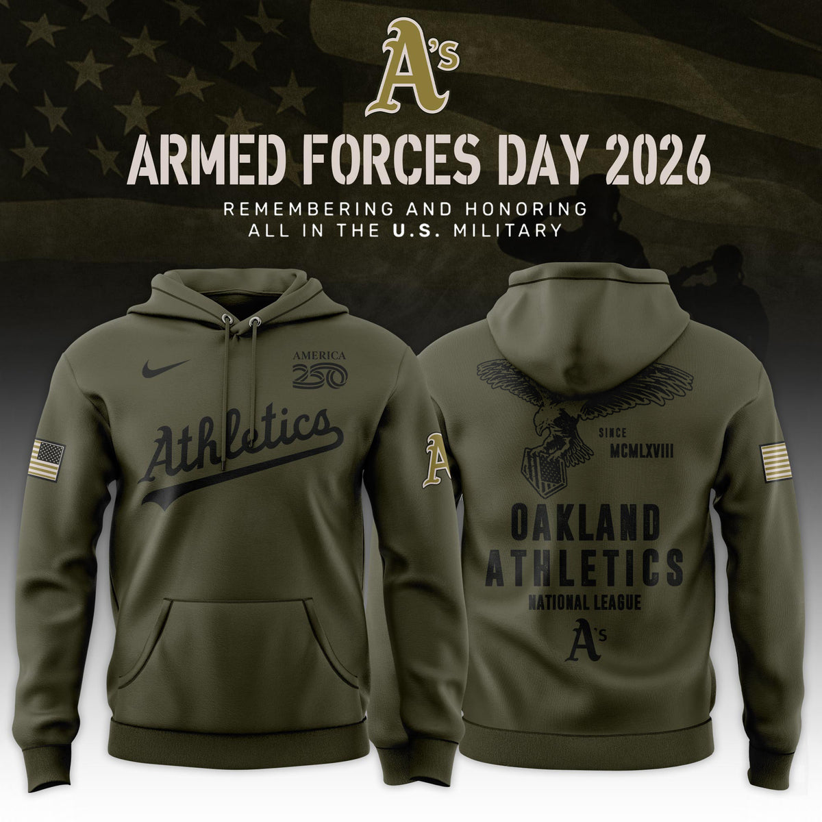 2026 Armed Forces Day Limited Edition Hoodie