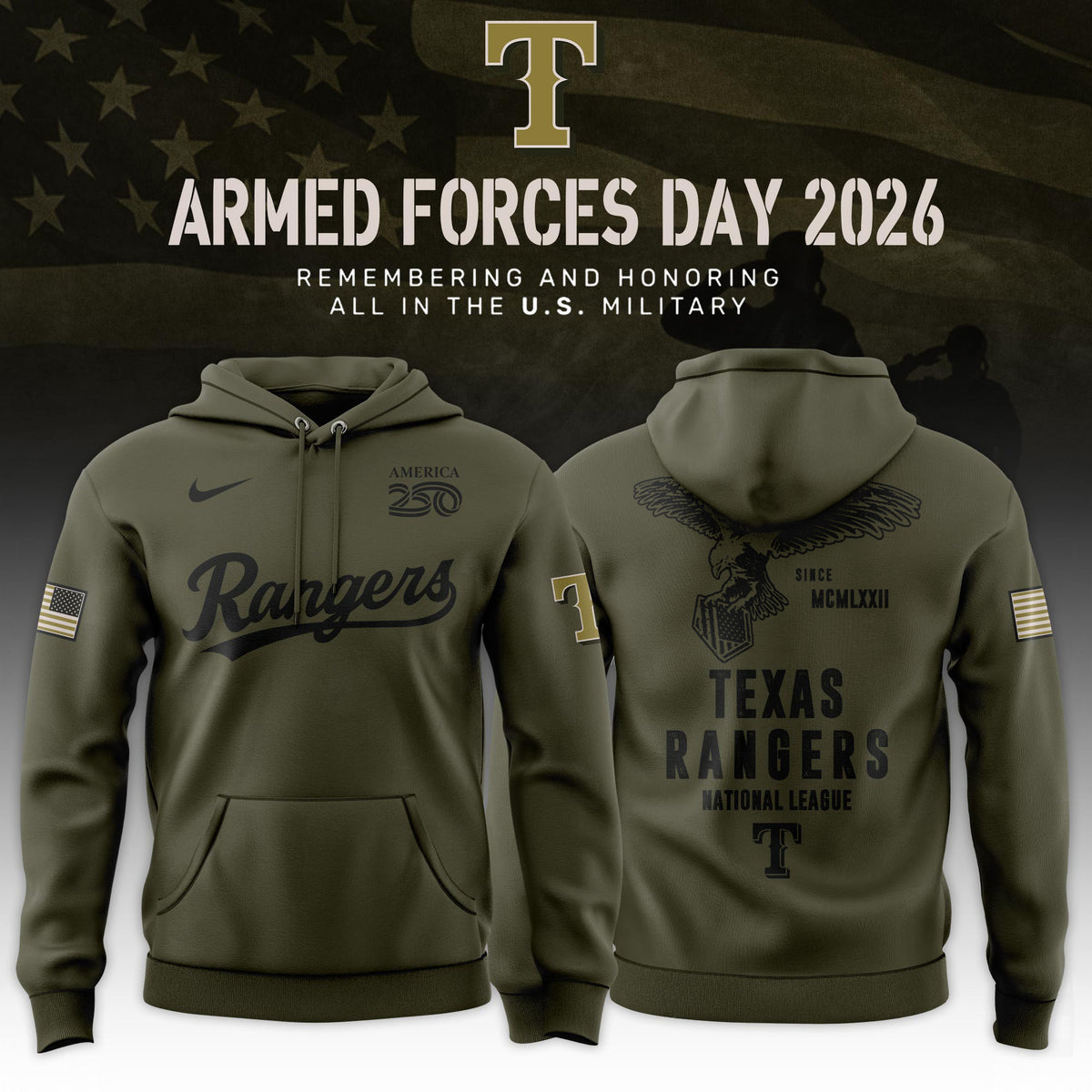2026 Armed Forces Day Limited Edition Hoodie
