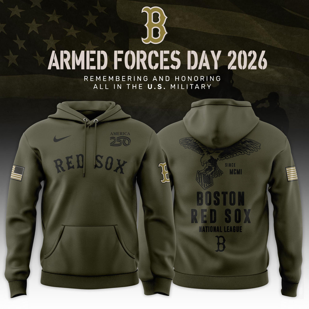 2026 Armed Forces Day Limited Edition Hoodie