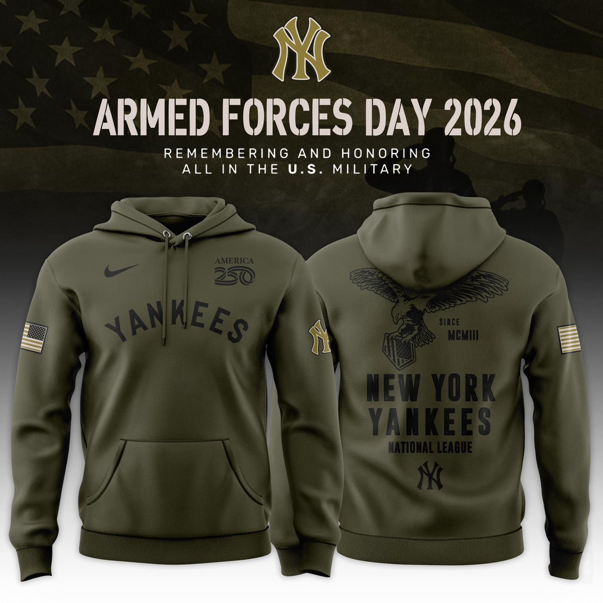 2026 Armed Forces Day Limited Edition Hoodie
