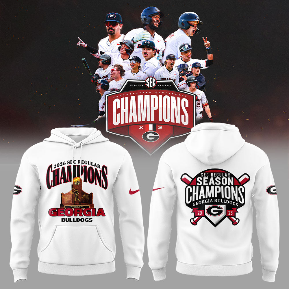 𝐆𝐄𝐎𝐑𝐆𝐈𝐀 𝐁𝐔𝐋𝐋𝐃𝐎𝐆𝐒 𝐀𝐑𝐄 𝐓𝐇𝐄 𝟐𝟎𝟐𝟔  𝐑𝐄𝐆𝐔𝐋𝐀𝐑 𝐒𝐄𝐀𝐒𝐎𝐍 𝐂𝐇𝐀𝐌𝐏𝐈𝐎𝐍𝐒 Hoodie White V2