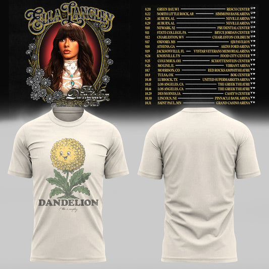 Limited Edition Ella Langley “The Dandelion Tour 2026” T-Shirts