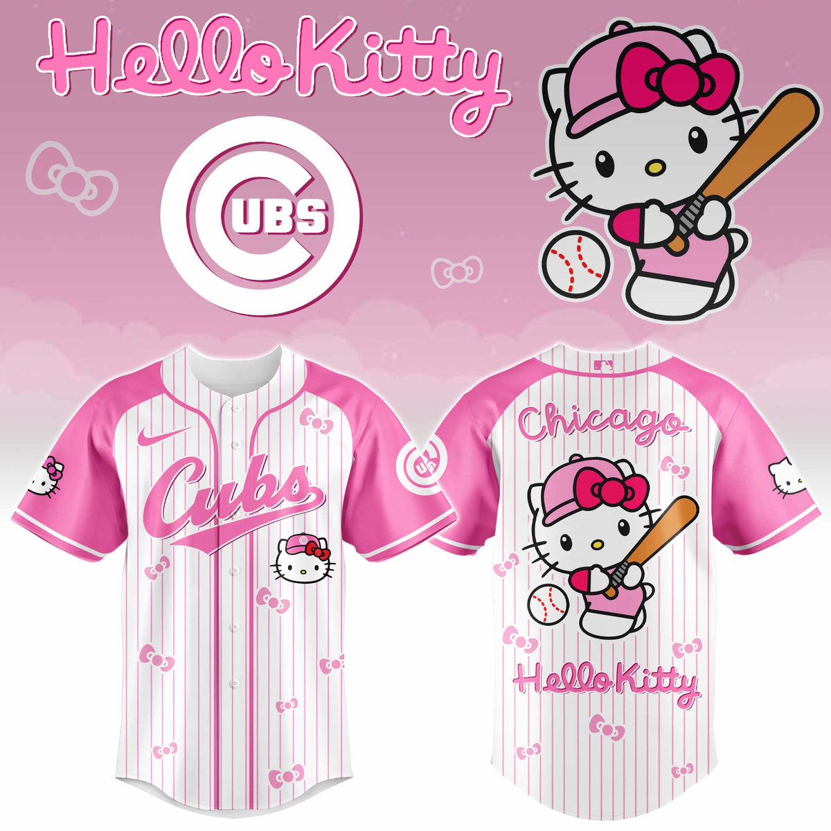 Baseball x Hello Kitty 2026 Limited Editions Jersey ver 2