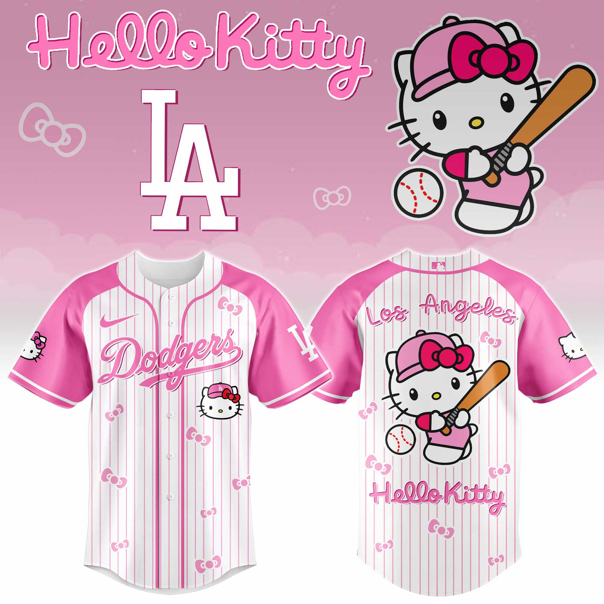 Baseball x Hello Kitty 2026 Limited Editions Jersey ver 2