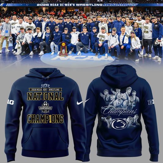 Limited Edition 2026 Men’s Wrestling Champions🏆 Hoodie
