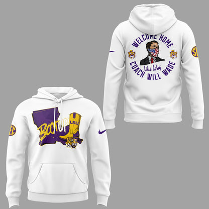 Limited Edition “Welcome Home,Coach Will Wade” 🐯🏀 Hoodie