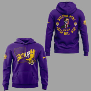 Limited Edition “Welcome Home,Coach Will Wade” 🐯🏀 Hoodie