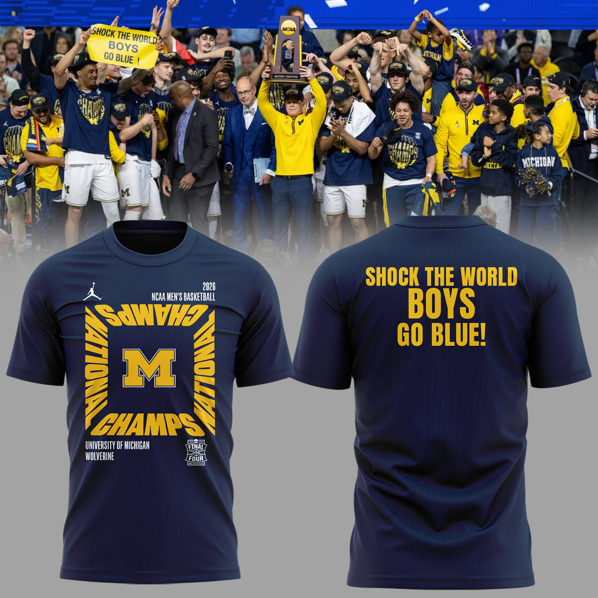 Limited Edition MBB National Champions 🏆🏀 Shirt