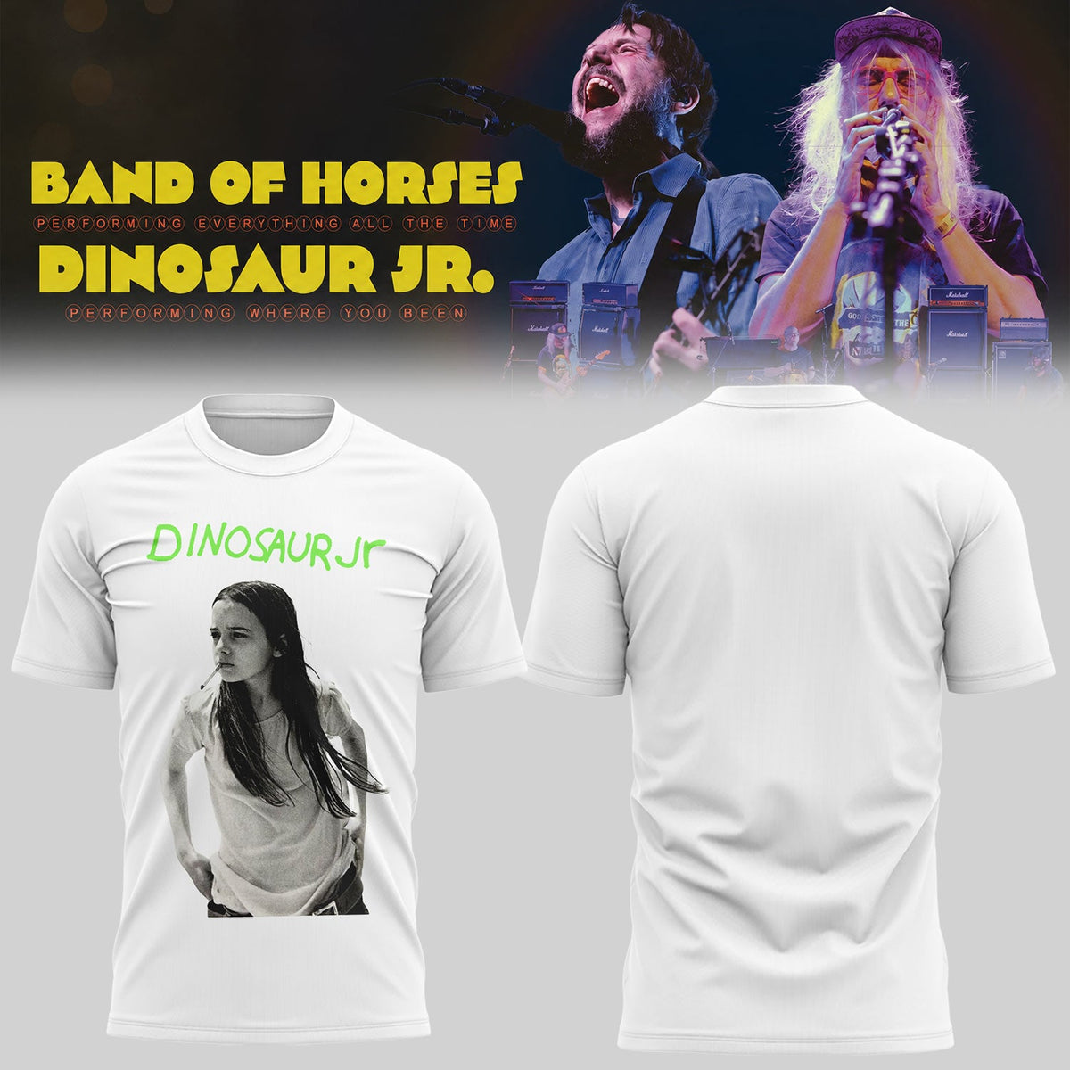 Limited Edition BOH x Dino Jr 🎸🐺 Shirt