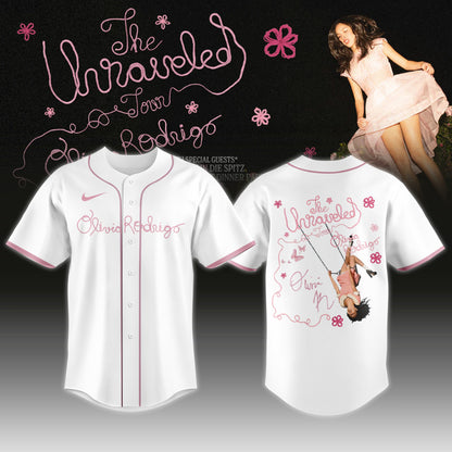 Olivia Rodrigo – The Unraveled Tour 2026/27 Jersey White
