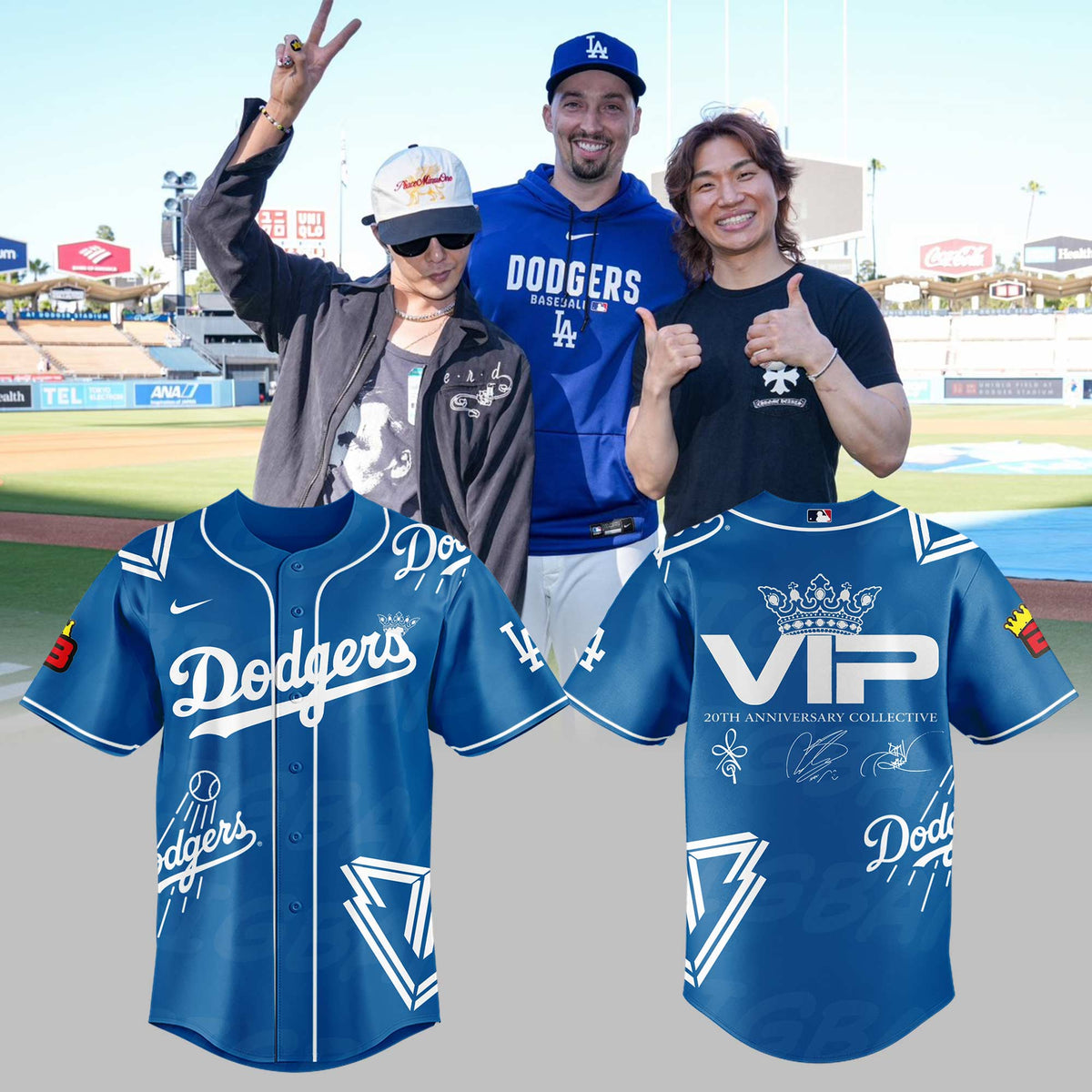 Dodgers x 20th Anniversary Collective of BB ⚾💙 Jersey