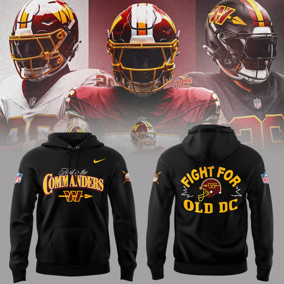 Commanders x Hail Raiser Alternate 🛡️⚔️ Hoodie