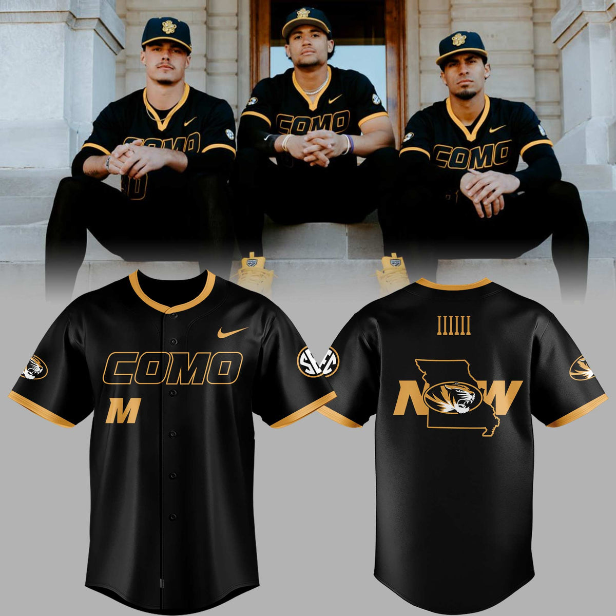 Tigers x Como 🐯⚾🌉 Jersey