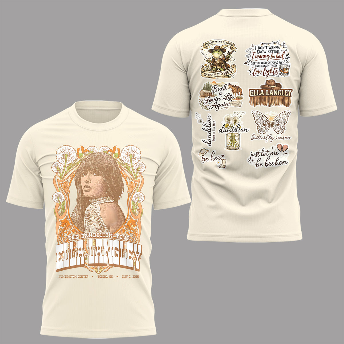 E.Langley “The Dandelion Tour”at Hertz Arena Shirt