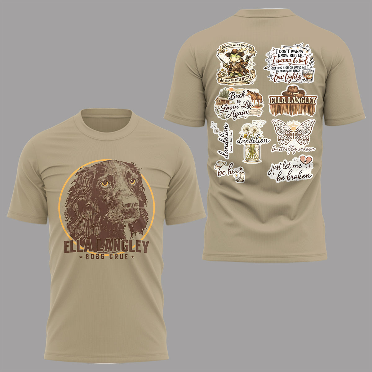 E.Langley “The Dandelion Tour” Shirt